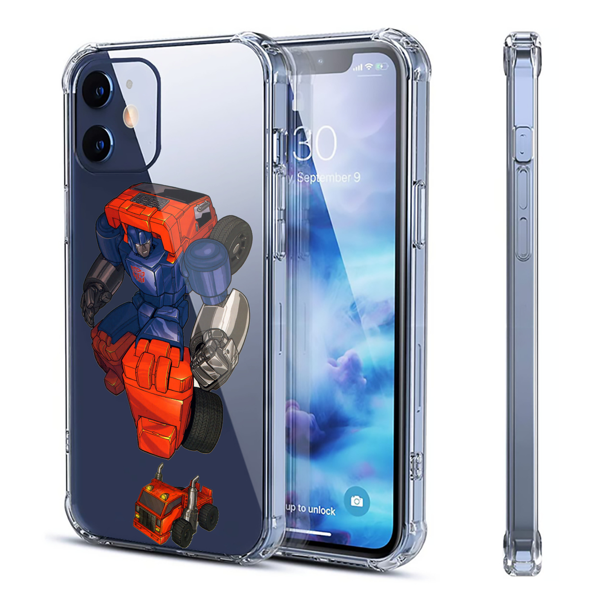 （画像用）  【iPhone 12シリーズ対応】透明スマホケース（クリアソフトケース）